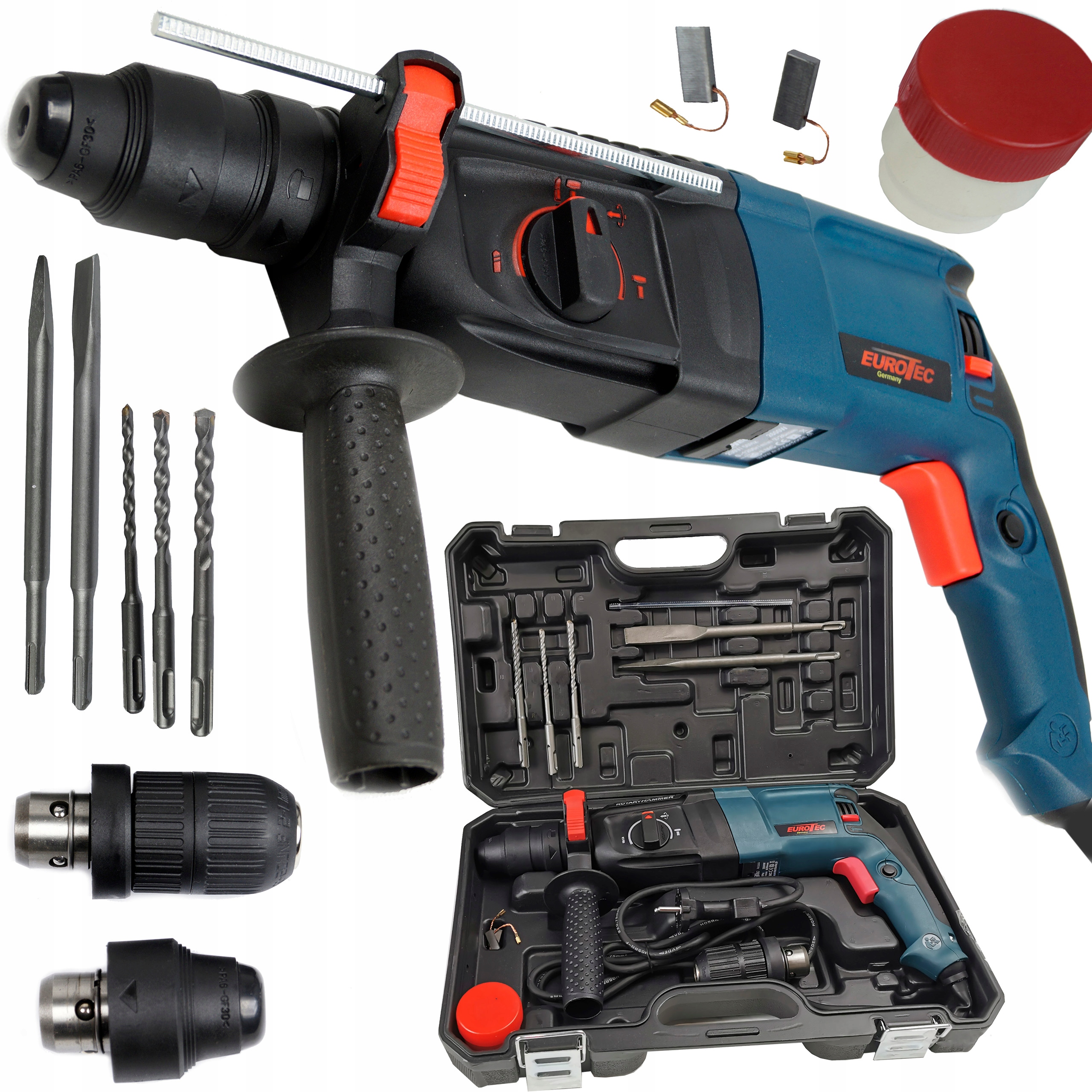 

Młotowiertarka Wiertarka Młot Udarowy Sds+ Eurotec