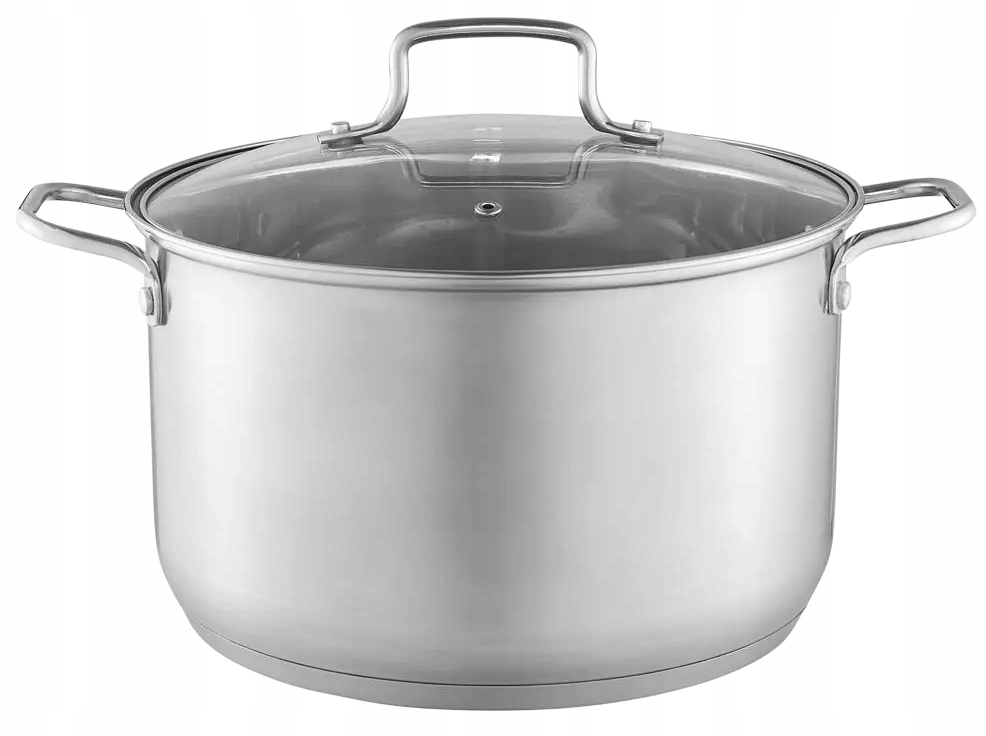 Garnkek Z Pokrywką Inox Ambition Hugo Plus 8,2L Indukcja