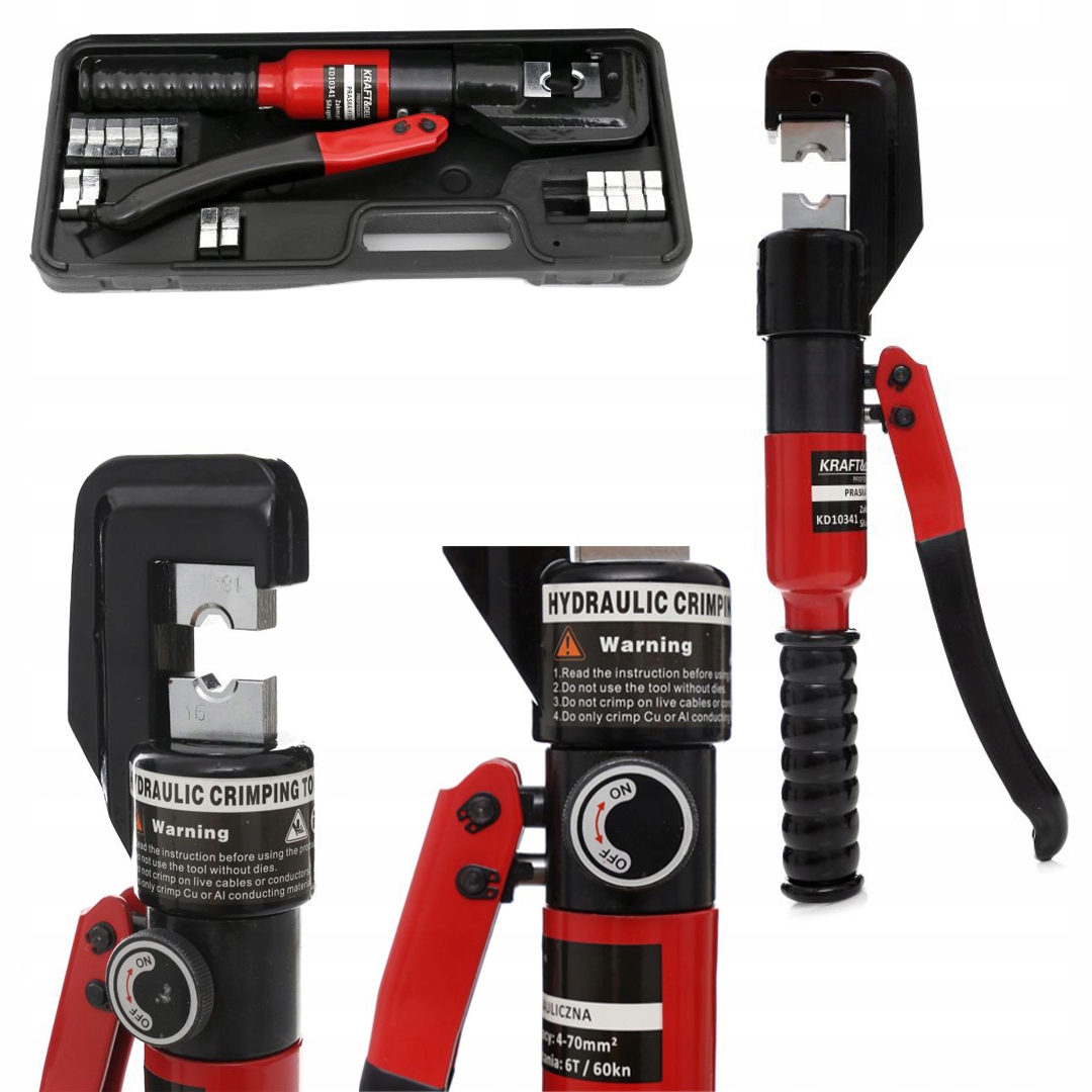 Hydraulický lis Kraft&Dele 4 mm? – 70 mm?