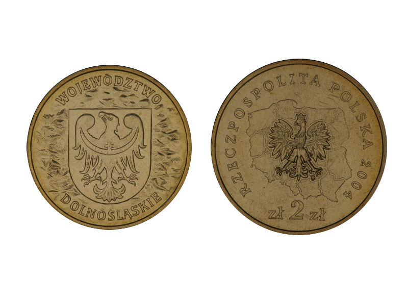 2 zł - Województwo dolnośląskie - 2004