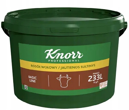 Rosół wołowy Knorr Professional Basic Line 3,5 kg