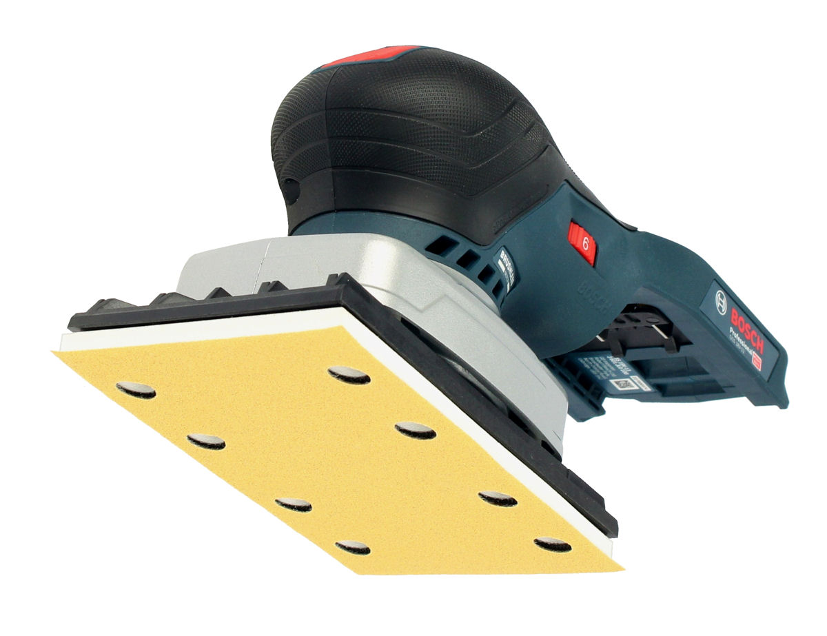 SZLIFIERKA OSCYLACYJNA GSS 18V-13 BOSCH korpus Szerokość stopy 80 mm