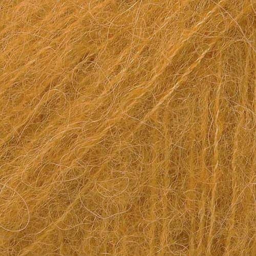 Drops Brushed Alpaca Silk 19 musztardowy