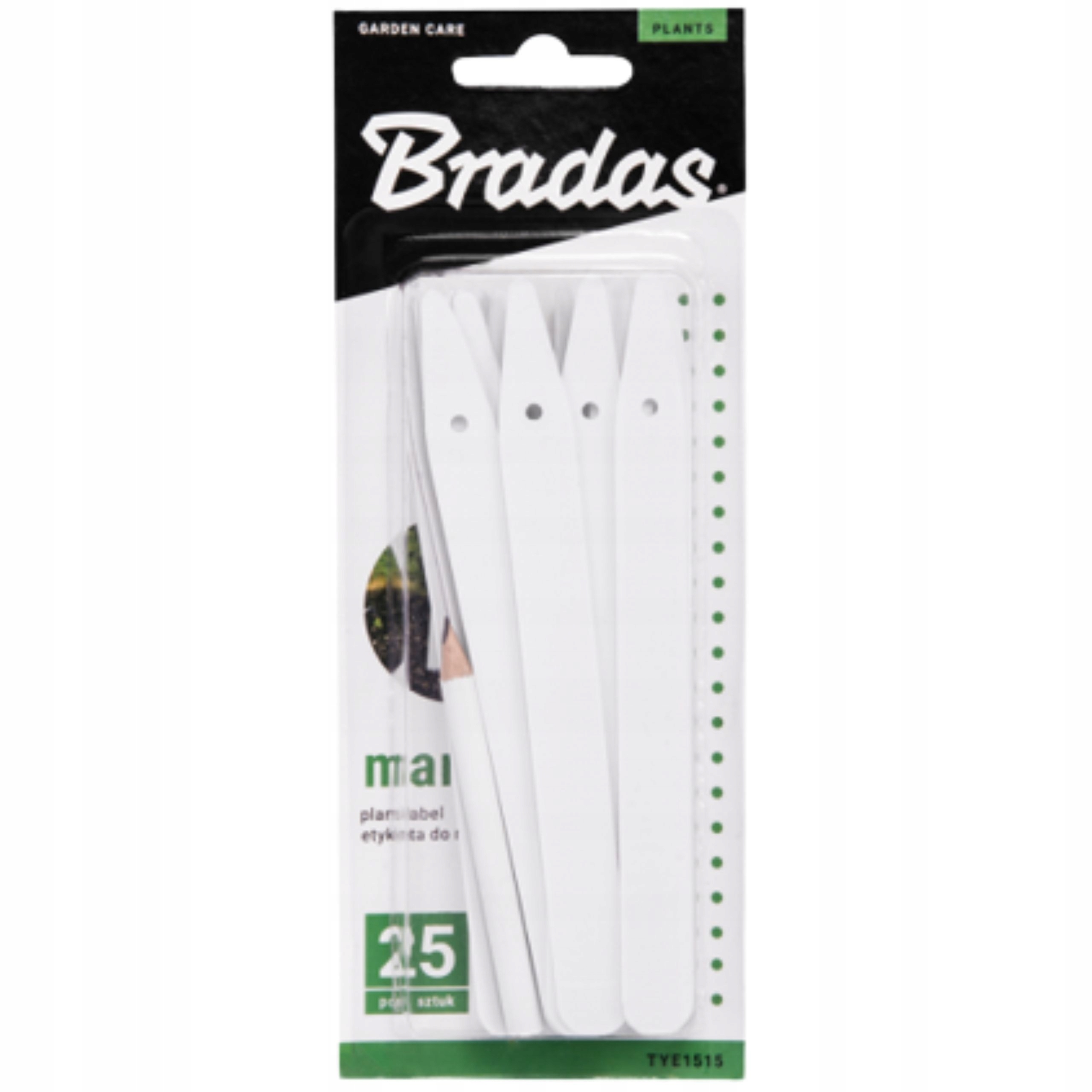 

Etykieta do Roślin 25 sztuk 1,5x15 cm warzyw