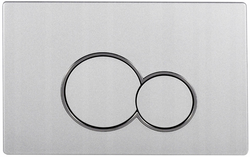 Splachovací tlačítko pro Wc stojan Jomo Werit JomoTech, matný chrom