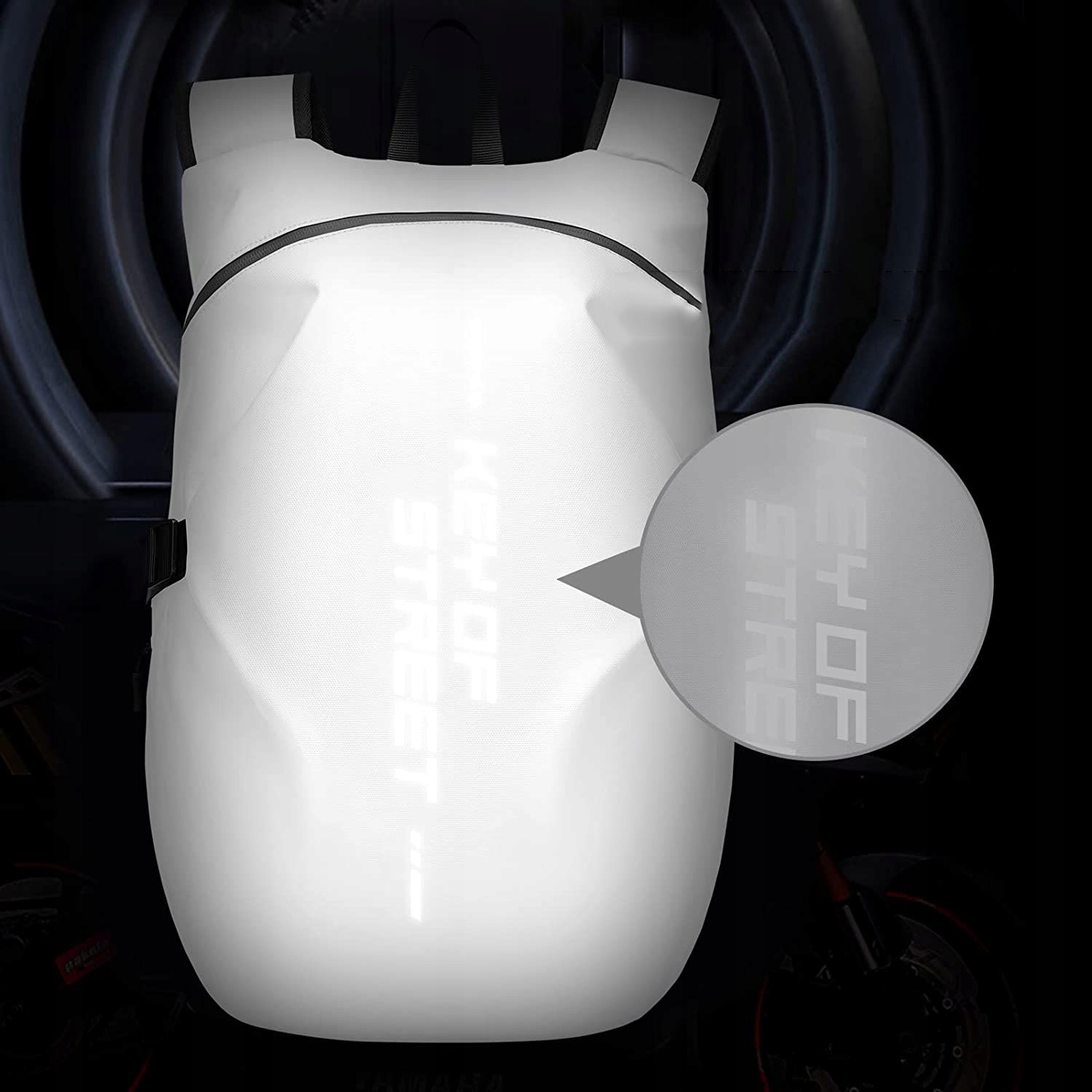 PLECAK MOTOCYKLOWY DUŻY 45L BLACK WODOODPORNY Numer katalogowy producenta JD001