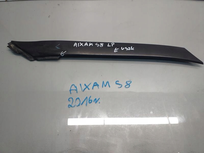 Панель лобового стекла левая AIXAM S8 16R