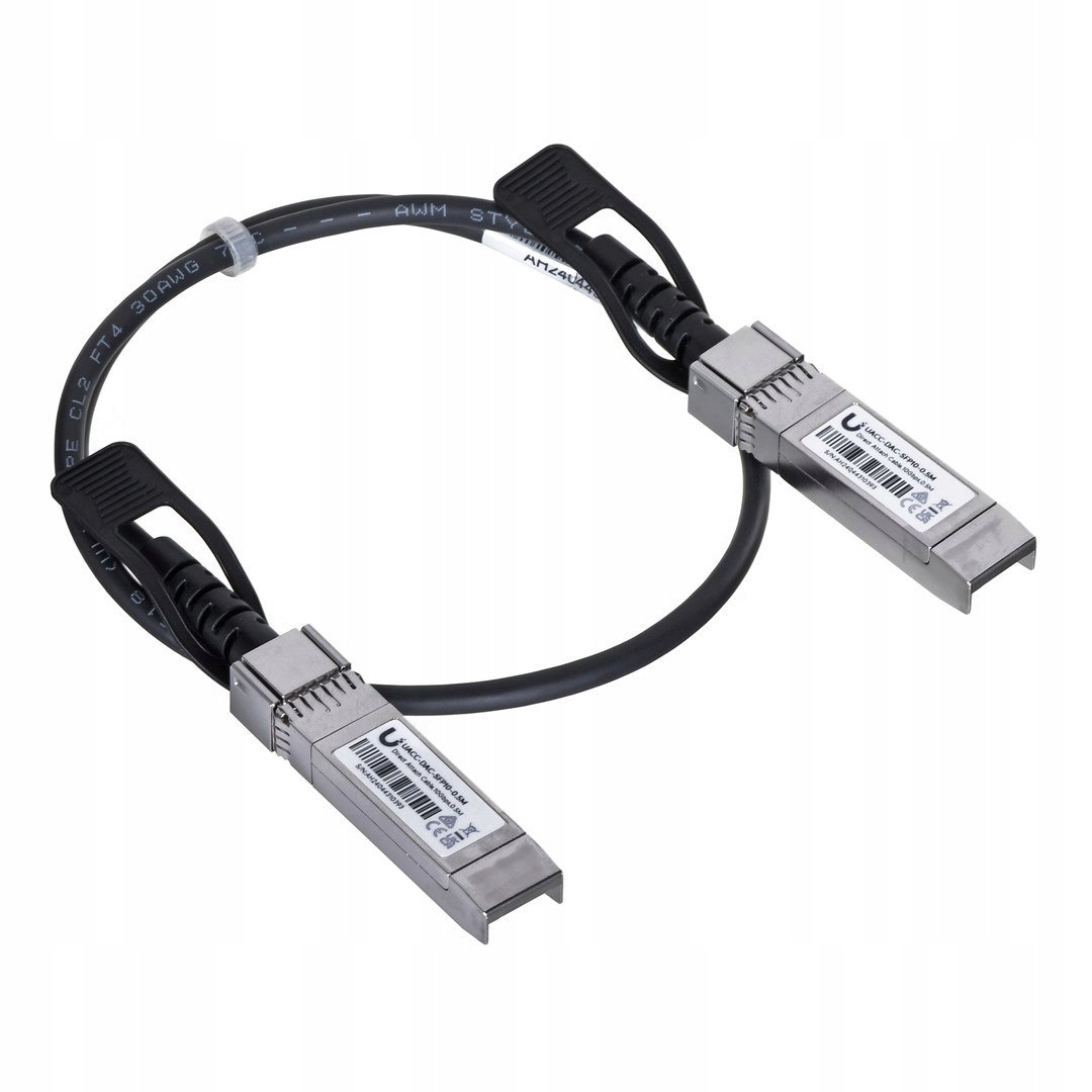 Kabel Dac Ubiquiti 10 Gbps Sfp+ Direct Attach Cable 0,5m