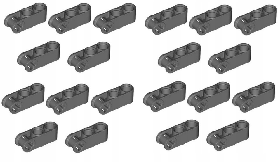 

Lego Technic 42003 łącznik ciemnoszary szary