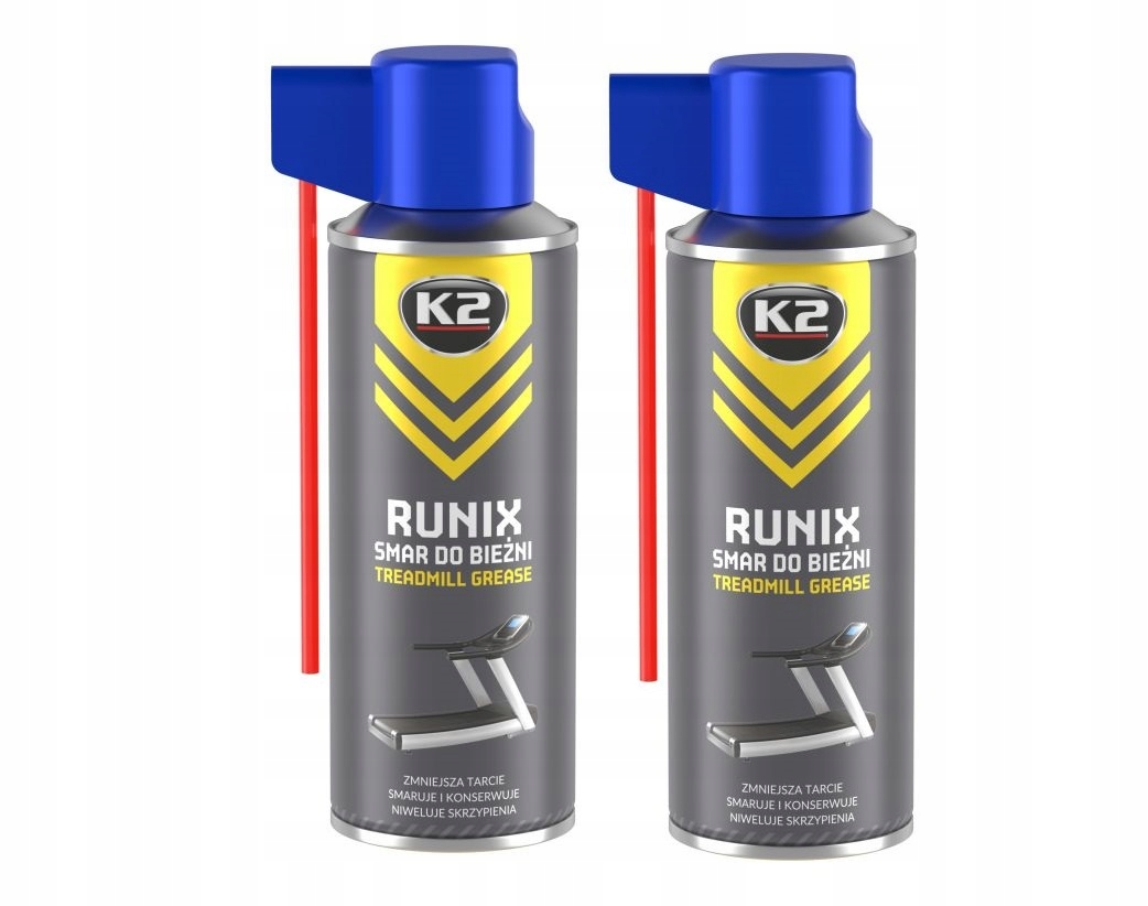 

K2 Profesjonalny Smar Silikonowy Do Bieżni 2X400ML