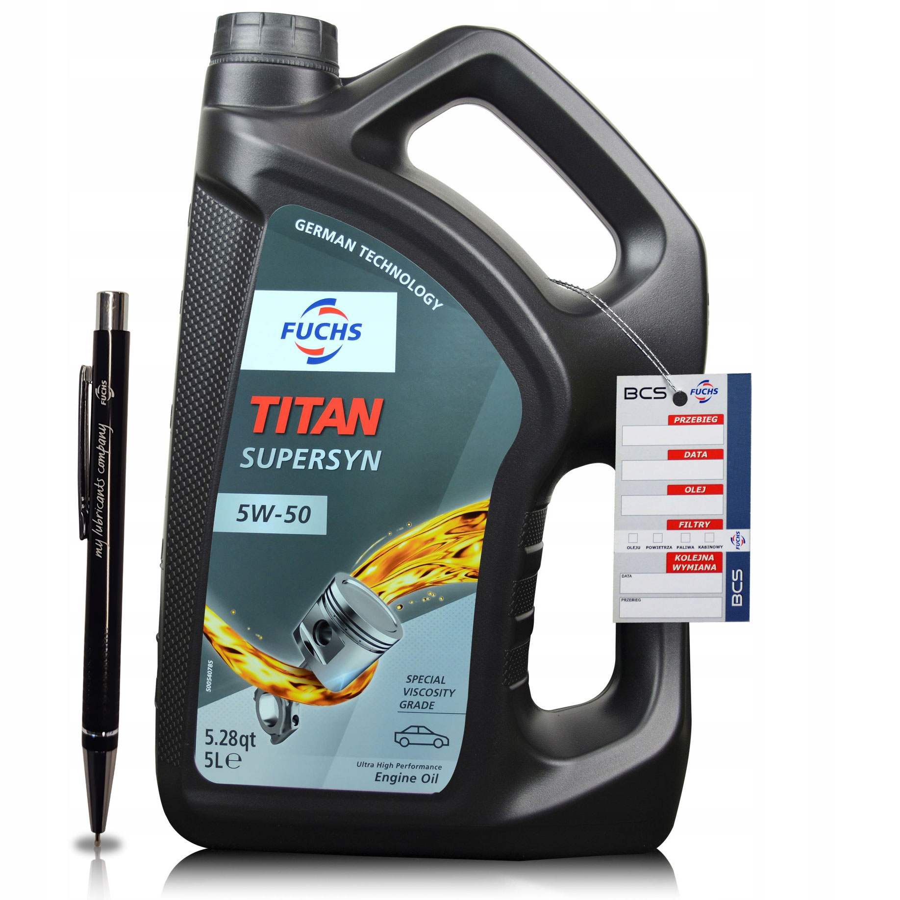 5 Litrów Fuchs Titan Supersyn 5W50 Olej Silnikowy 5L