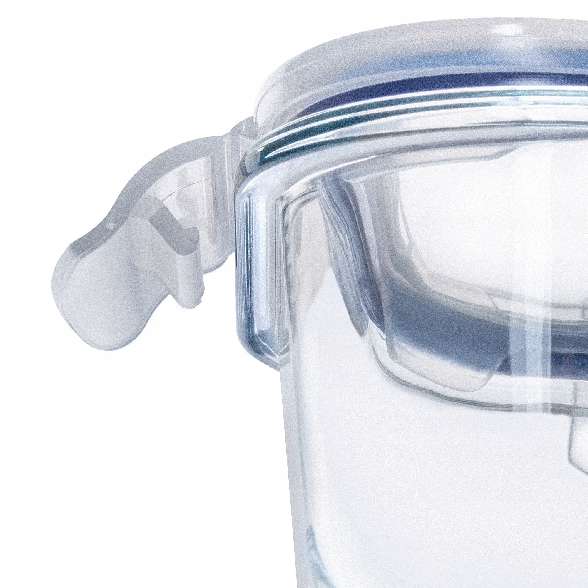 SZKLANY POJEMNIK NA ŻYWNOŚĆ JEDZENIE 1040ml Z POKRYWKĄ PUDEŁKO ŚNIADANIÓWKA Szerokość 15 cm