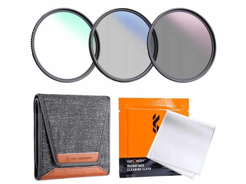 Zestaw filtrów K&F CONCEPT SKU.1943 72 mm