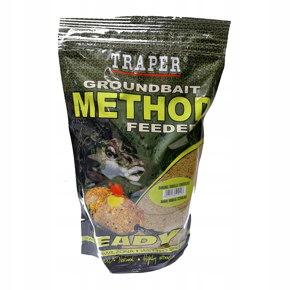 Traper Mf Ready Banan Wanilia Czekolada 750g zanęta
