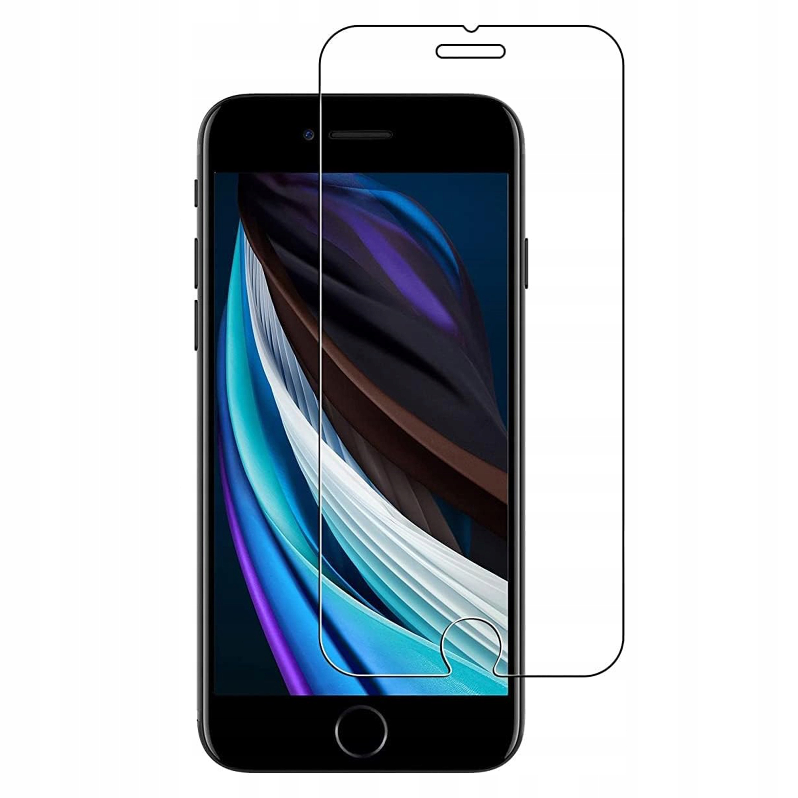 Tvrzené Sklo 9H pro iPhone 7/8/SE 2020 2022 Ochranné sklo na displej