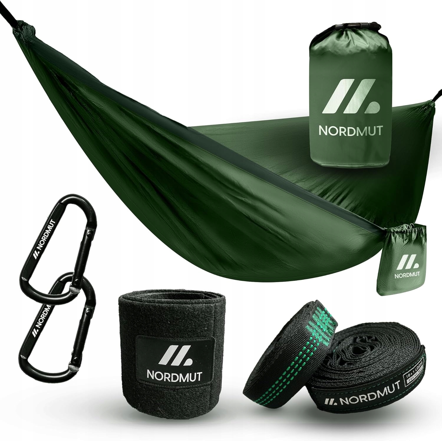 Ultralehká Kempingová Houpací Síť S Montážní Sadou – Nosnost 300 Kg