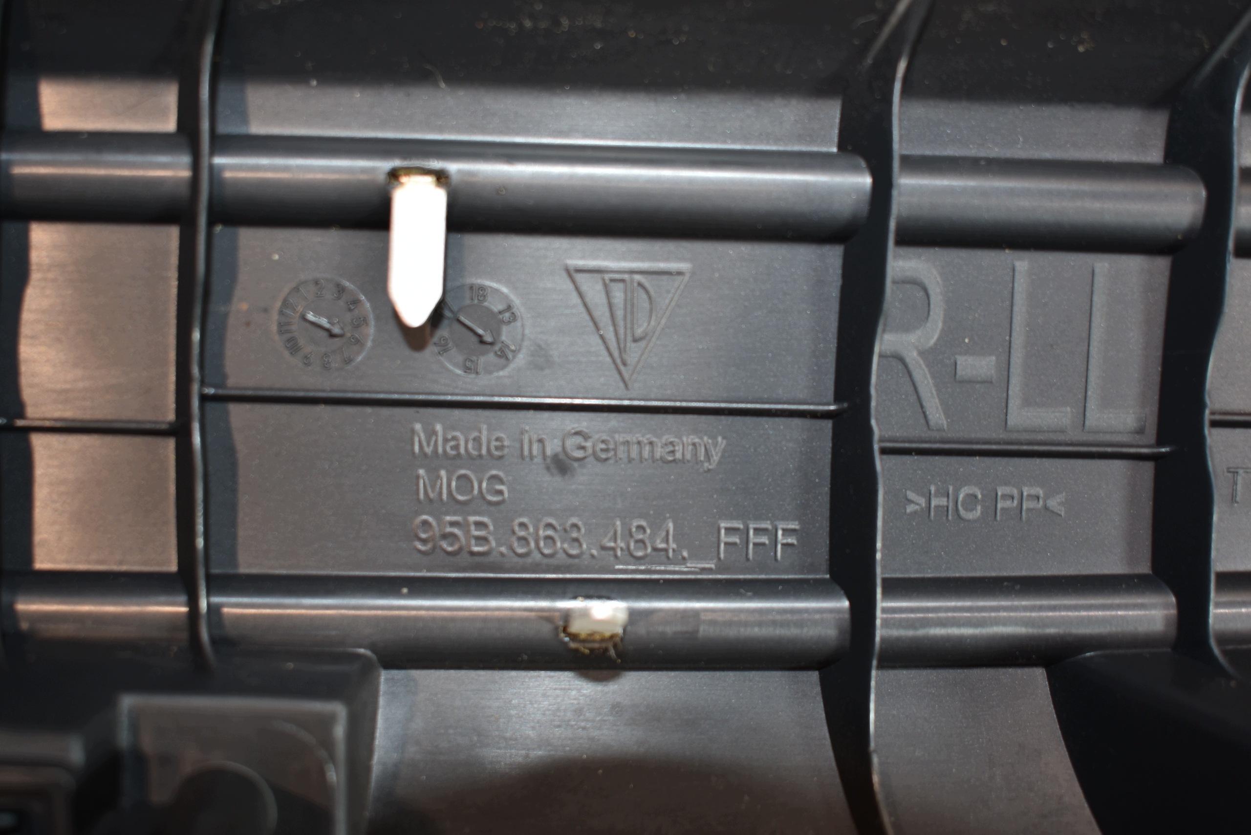 perfect condition moulding cap threshold right PORSCHE MACAN
