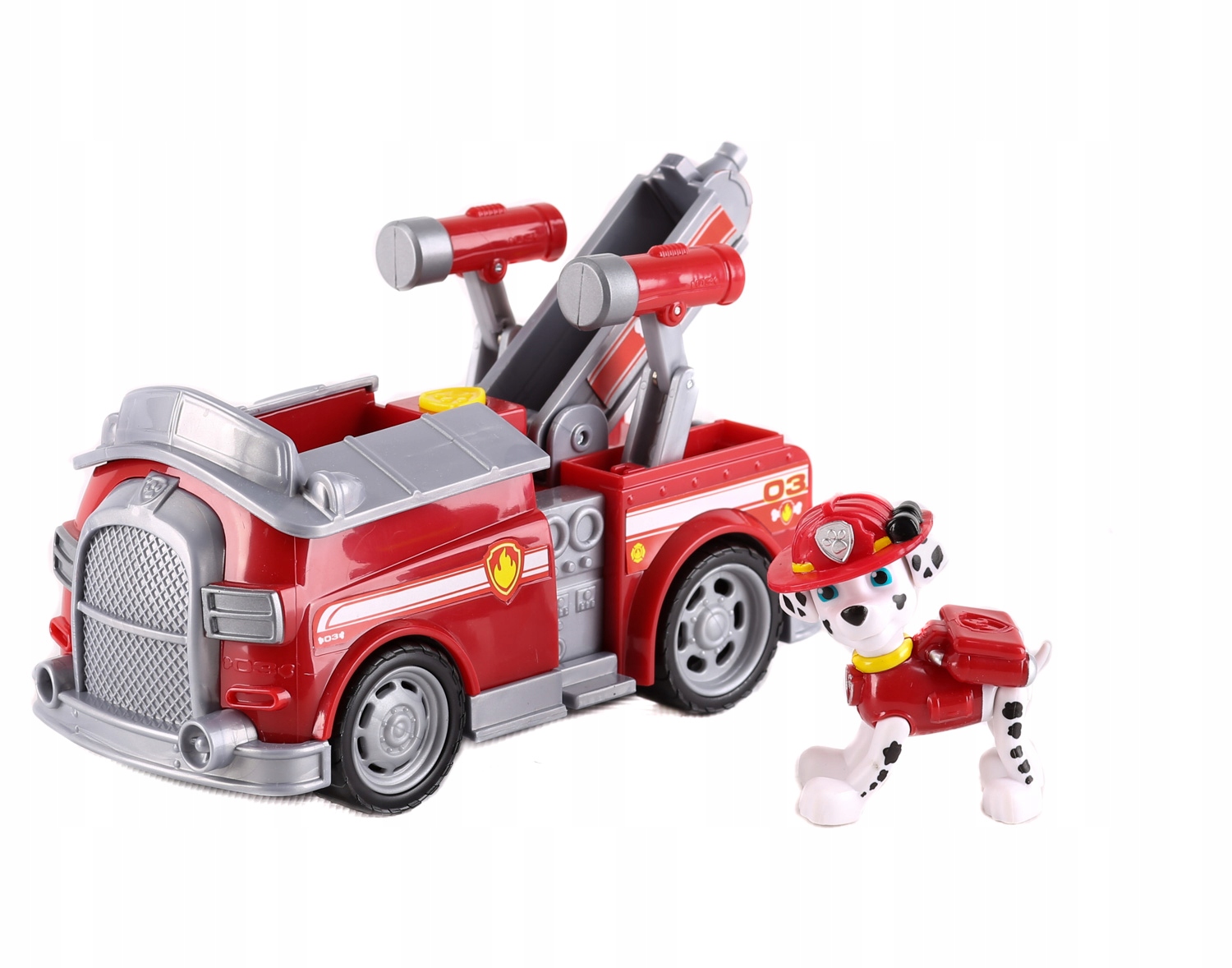 PAW PATROL MARSHALL TRANSFORMING FIRE TRUCK Pohlavie Chlapci Dievčatá