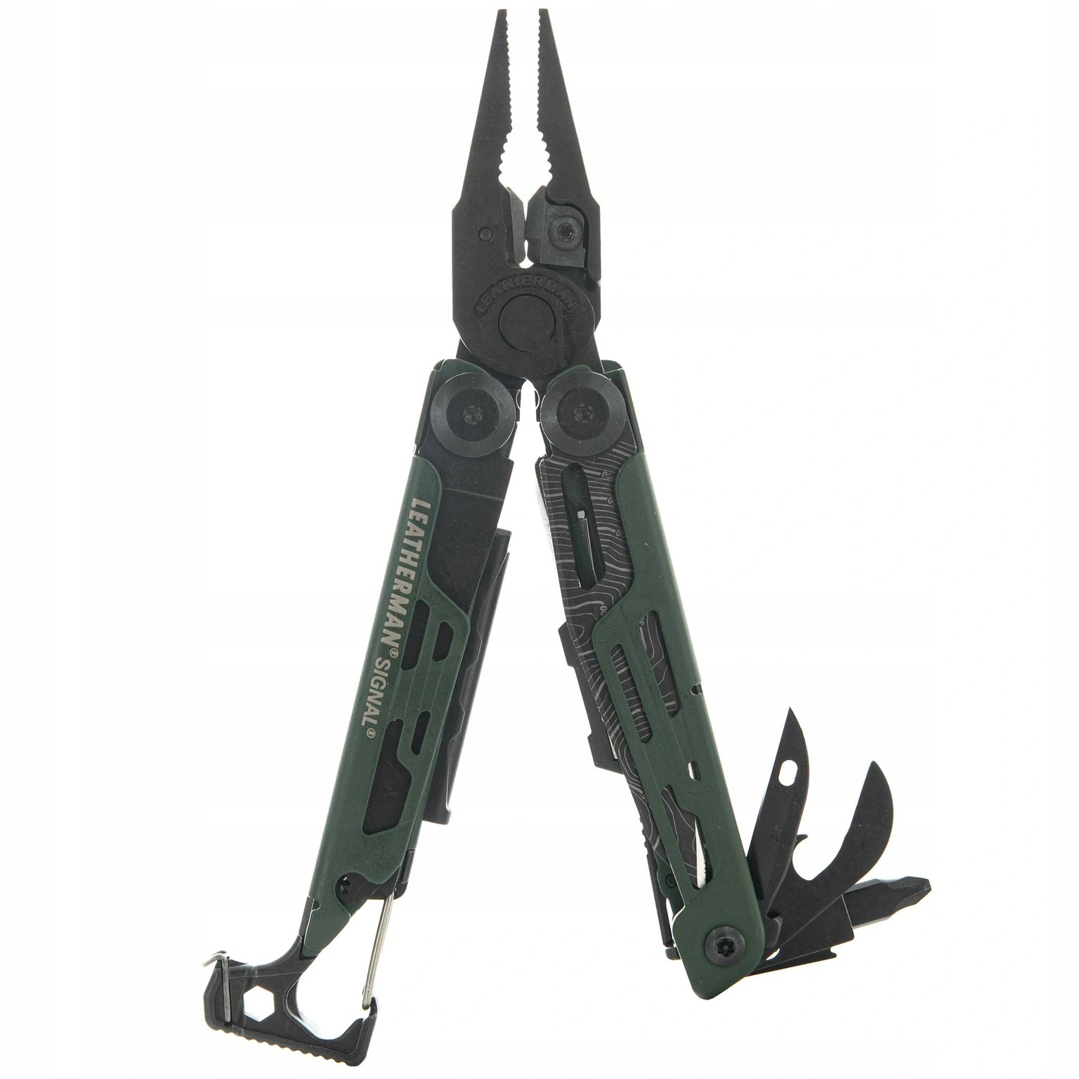 Multitool Leatherman Signal 832692 Limited Green Topo 19 Nástrojů