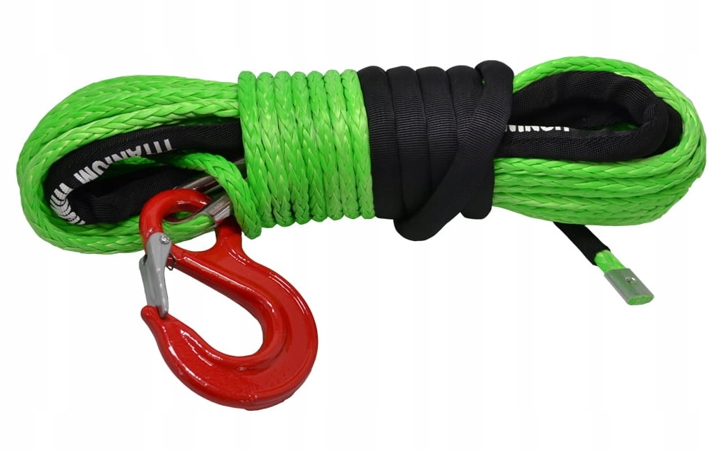 Lina syntetyczna do wyciągarki 28mx10mm TITANIUM