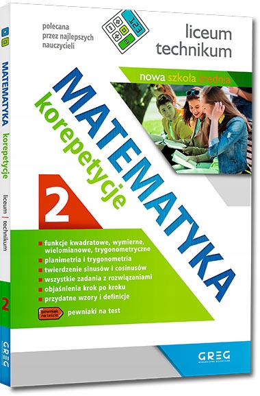 Matematyka korepetycje liceum cz. 1-4 PO REFORMIE Przedmiot Matematyka