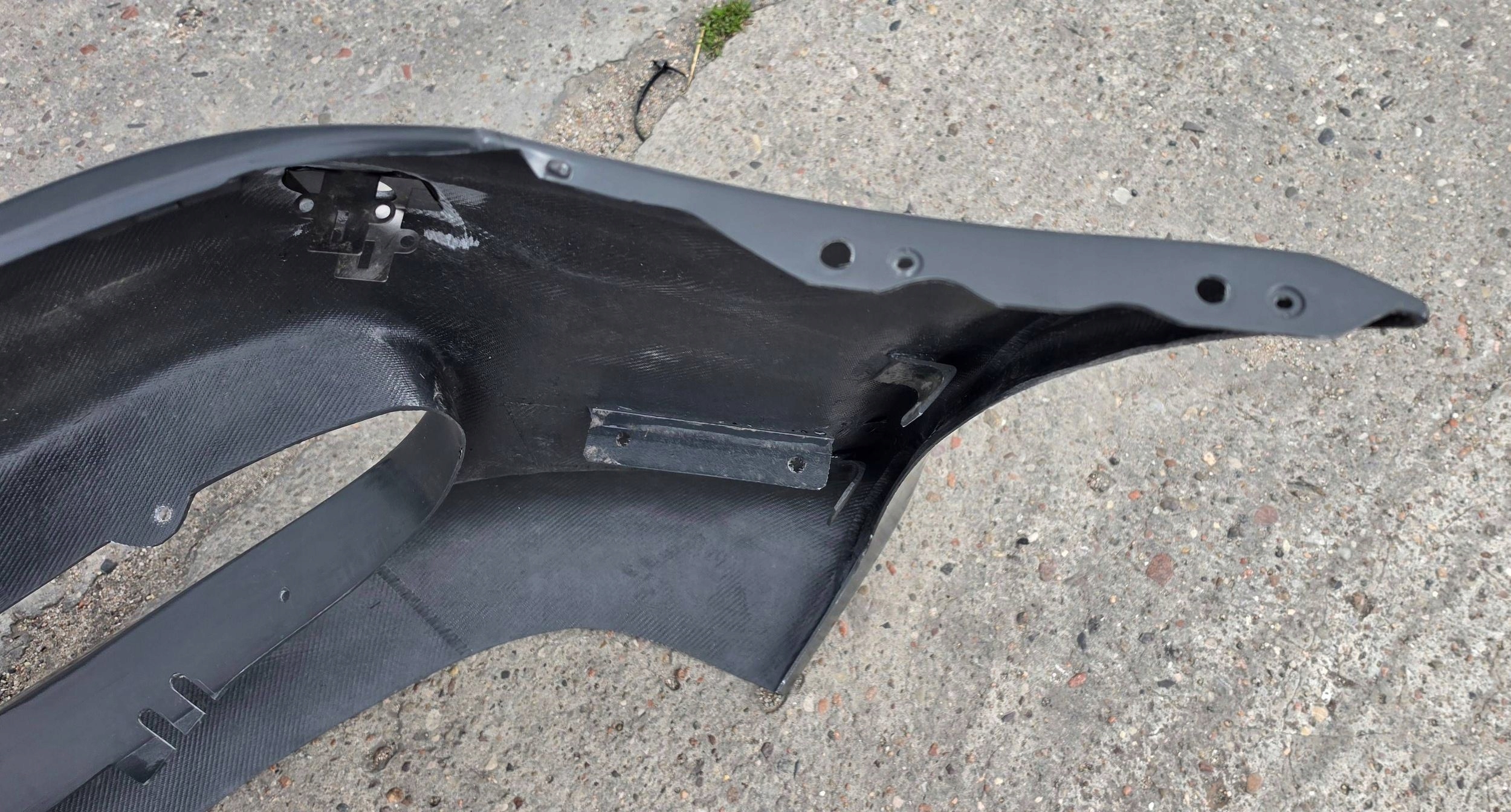Mercedes SLK 171 Lorinser bumper front 488017110 carbon