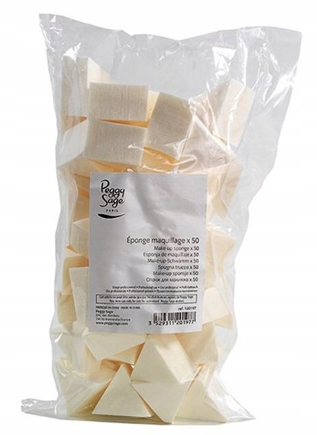 

Peggy Sage Make-up Sponge Gąbka Do Makijażu 50szt