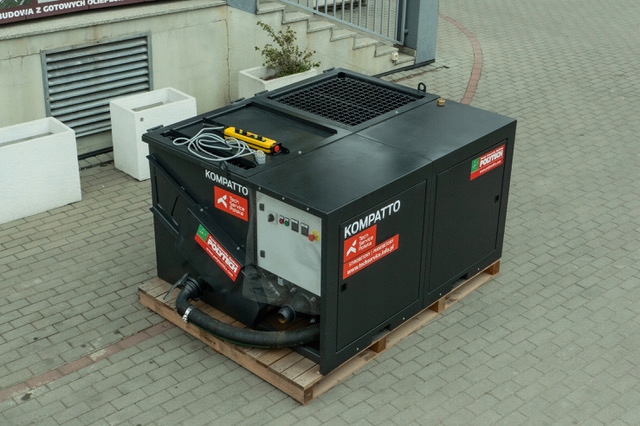 Mieszarka Kompatto styrobeton Polytech, pianobeton