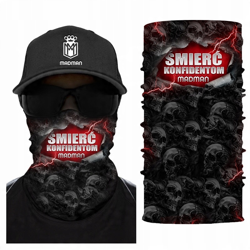 

Kominiarka Chusta Komin Bandana Śmierć Konfidentom
