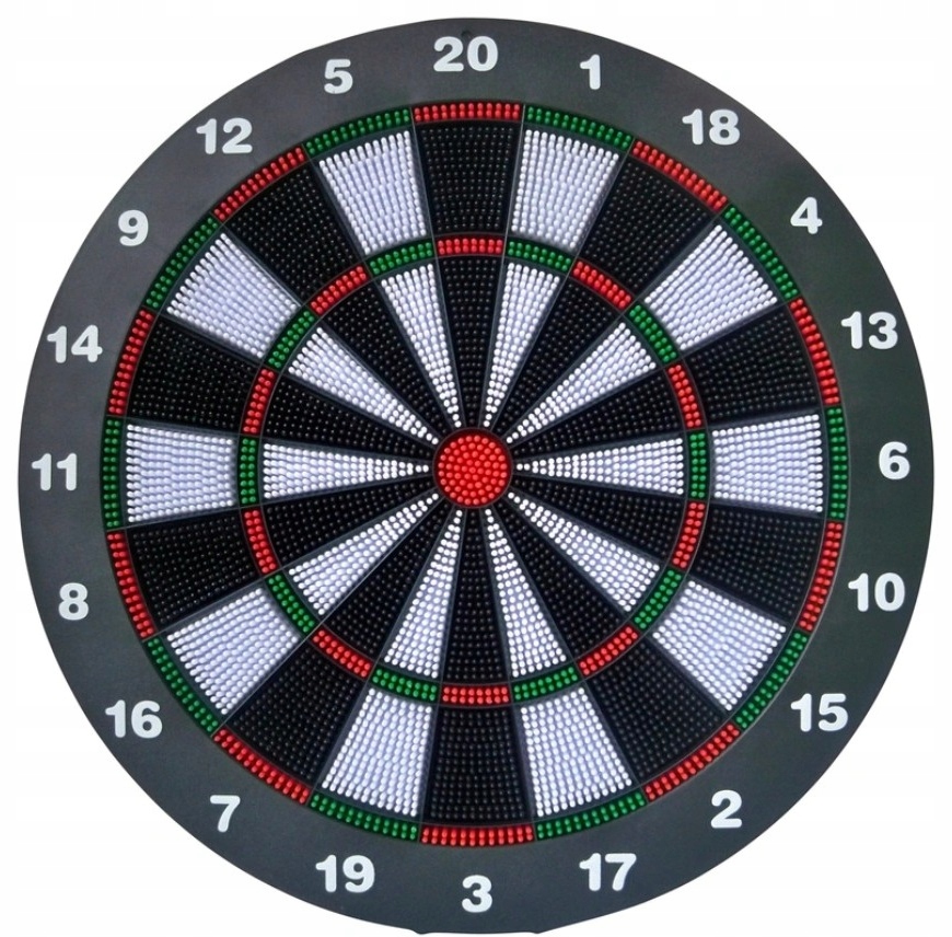 DoYourDart Tarcza do darta, 6 rzutek + podstawka