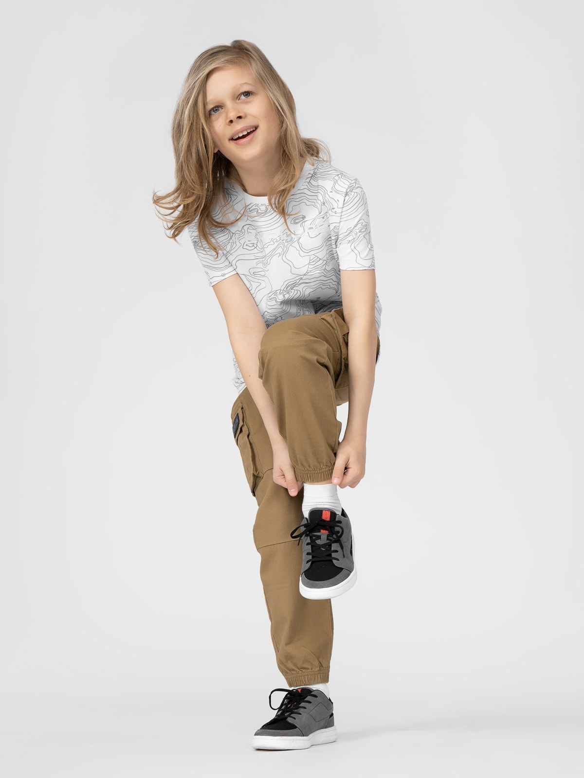 

Spodnie casual joggery chłopięce