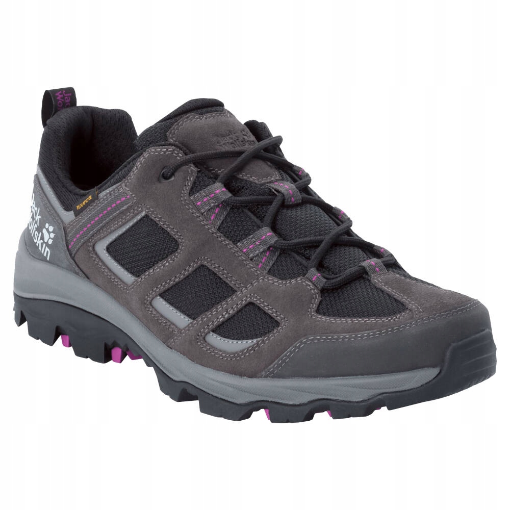 Buty damskie na wędrówki Jack Wolfskin Vojo 3 Texapore Low dark steel 38