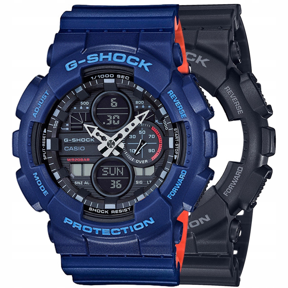 Hodinky Casio G-Shock Set GA-140-1A1ER Bezel 10527398 Řemínek 10527467 20