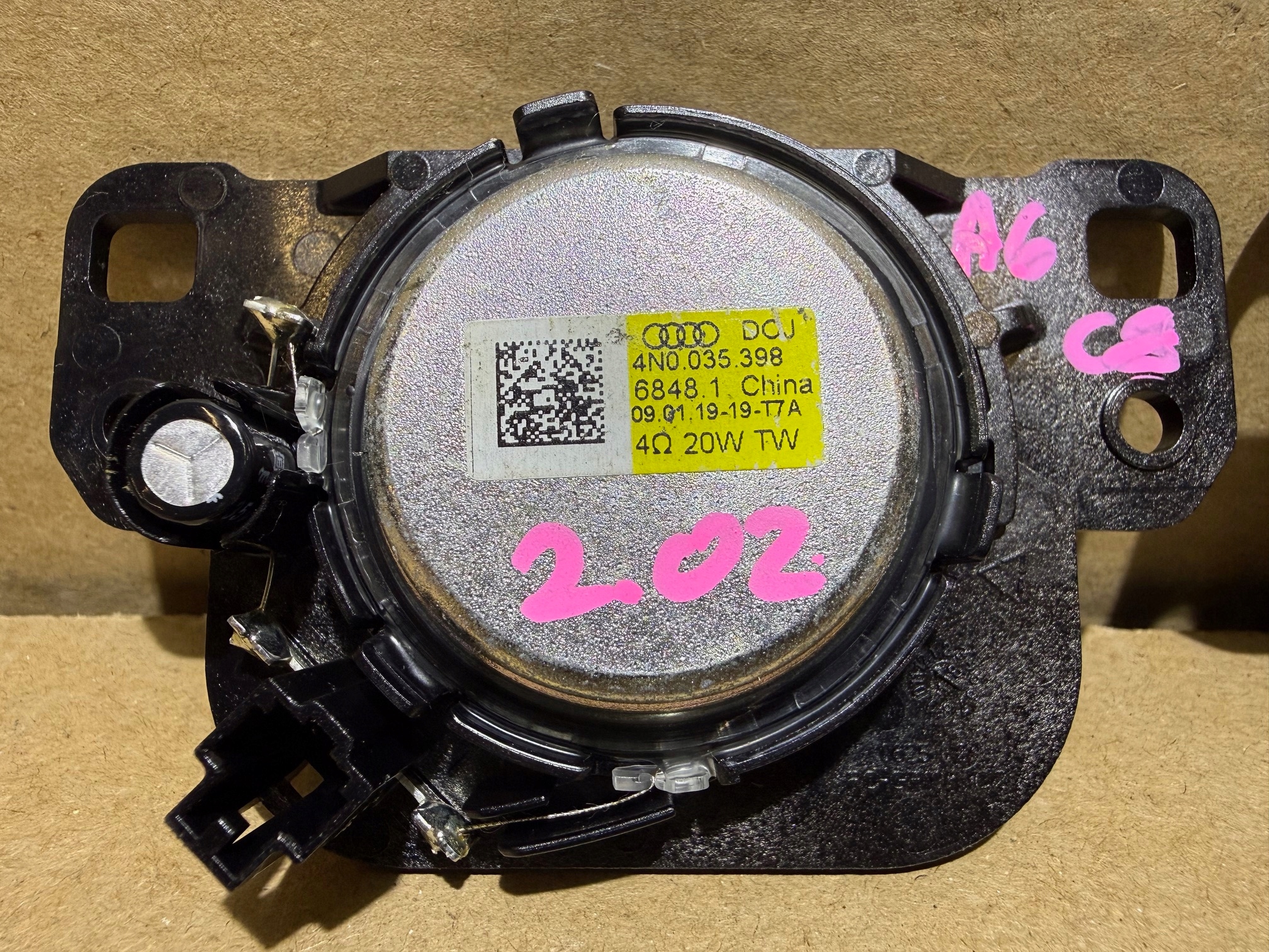 AUDI A6 C8 speaker WYSOKOTONOWY 4N0035398