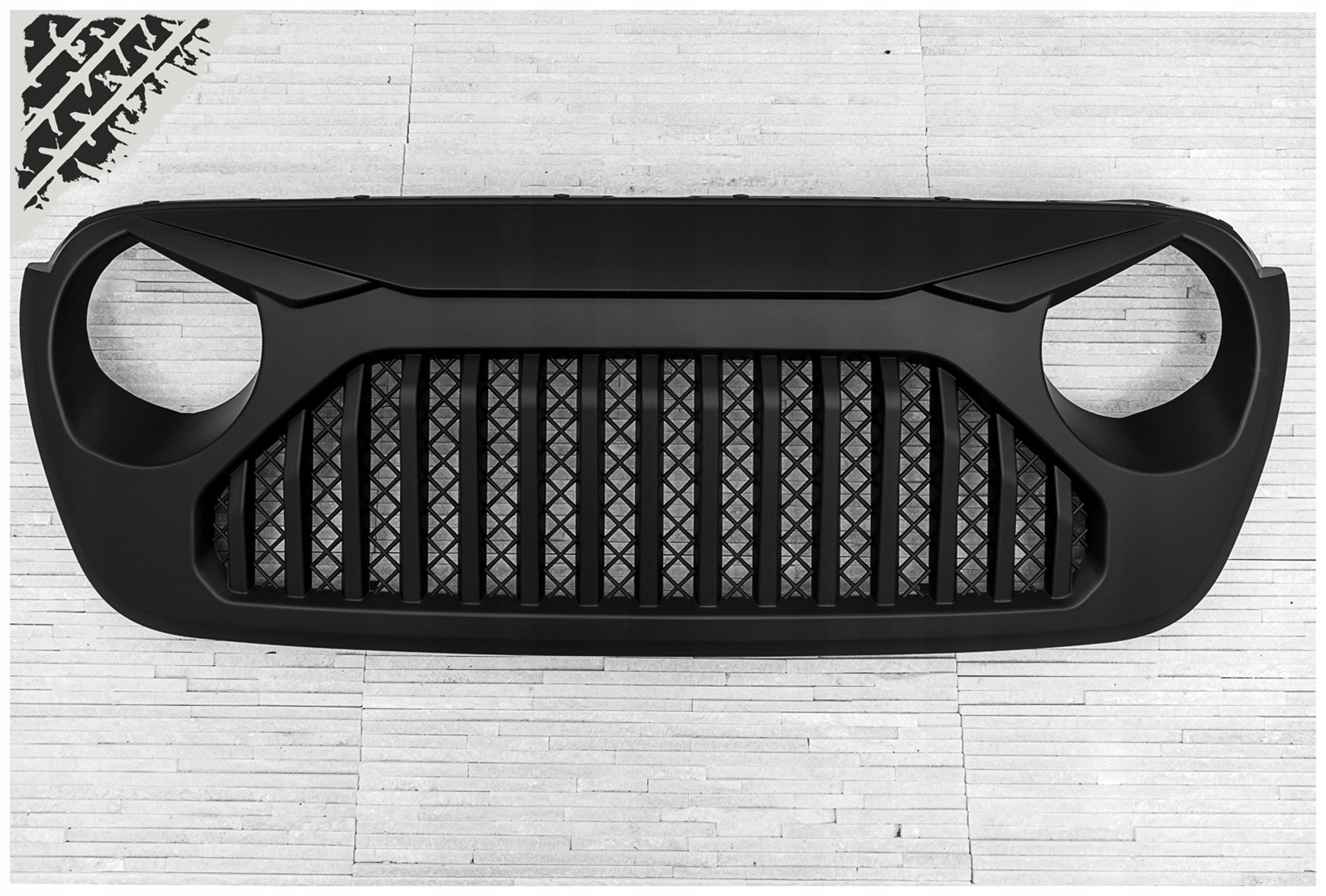 JEEP WRANGLER JL 2018 GRILL PRZEDNI ATRAPA Weight with packaging 5 kg