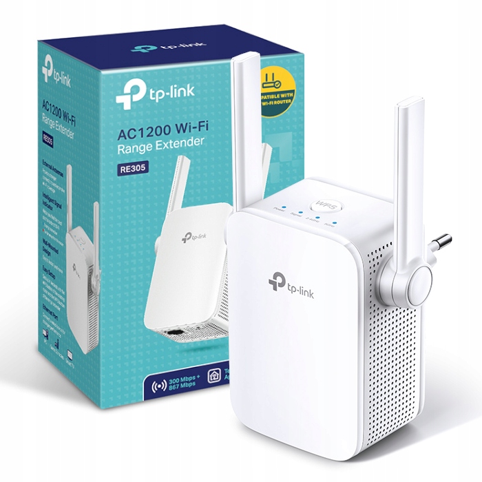 Zesilovač signálu WiFi TP-Link RE305 AC1200