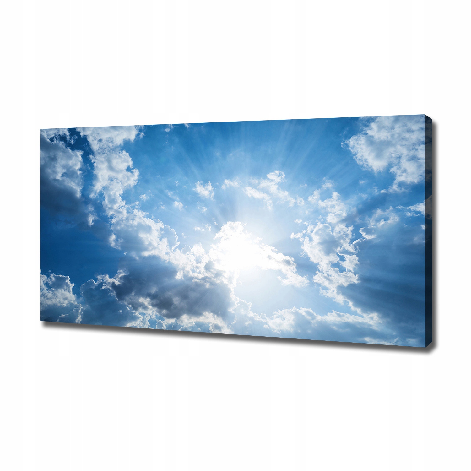 

Foto obraz na płótnie Chmury na niebie 120x60 cm