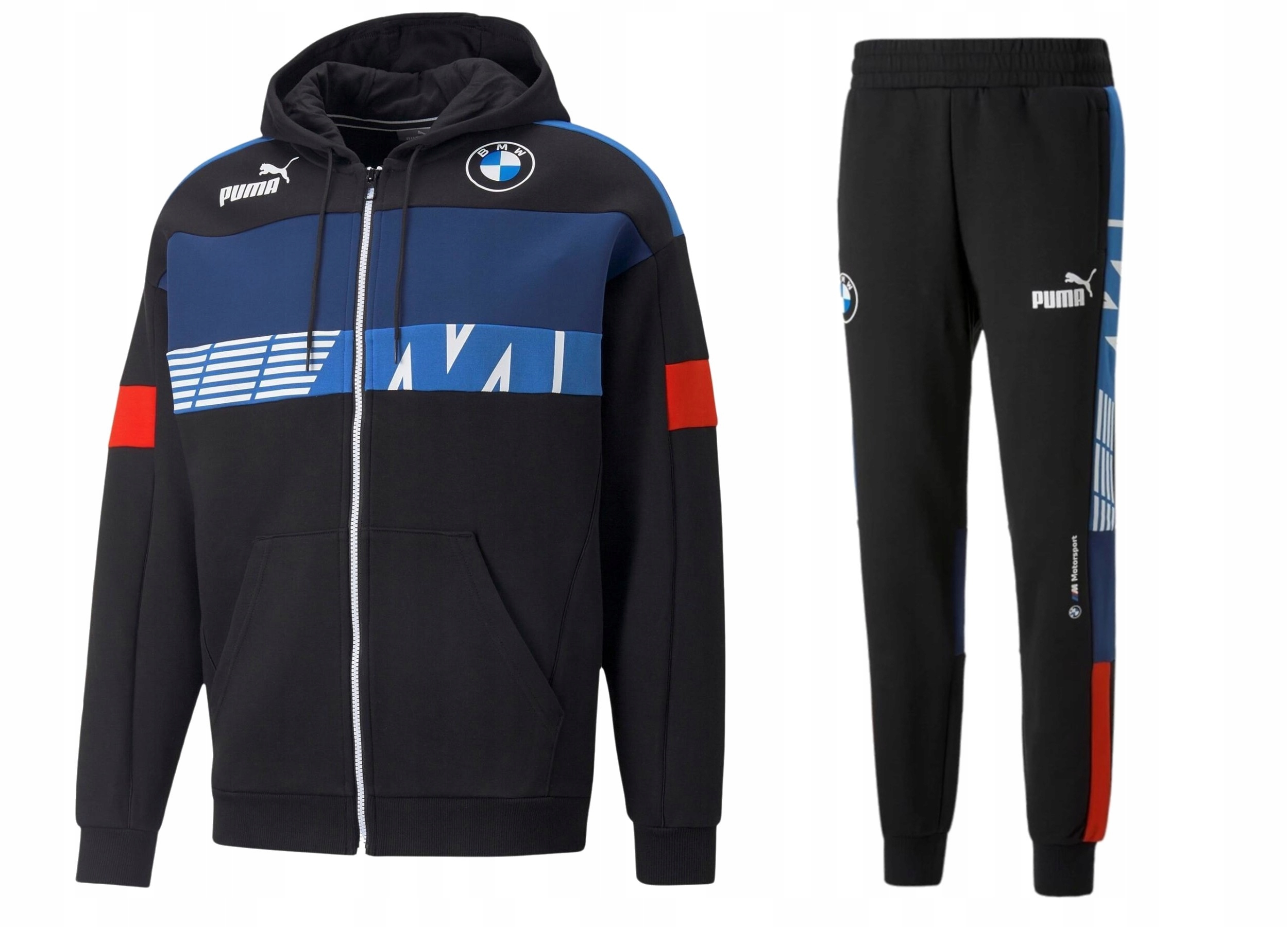

Komplet dresowy męski spodnie bluza Puma Bmw Mms