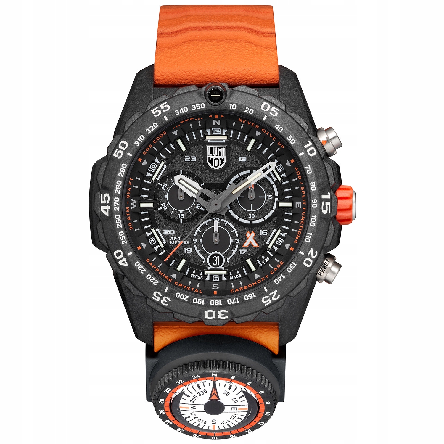 Pánské Hodinky Luminox XB.3749 oranžové