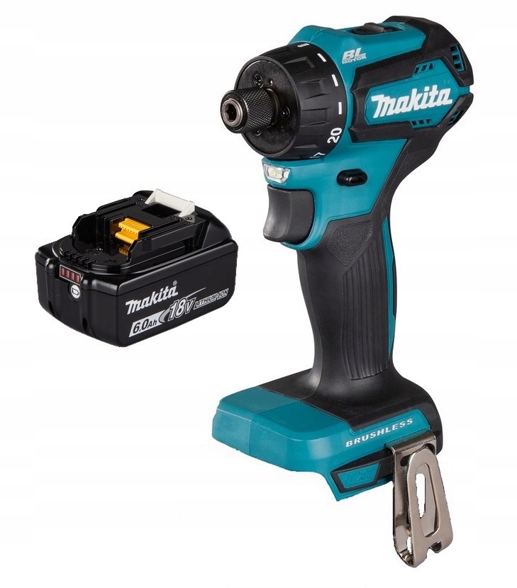 Makita Aku Wiertarko Wkrętarka Lxt 18V 23/40Nm 1x6Ah BL1860 DDF083Z
