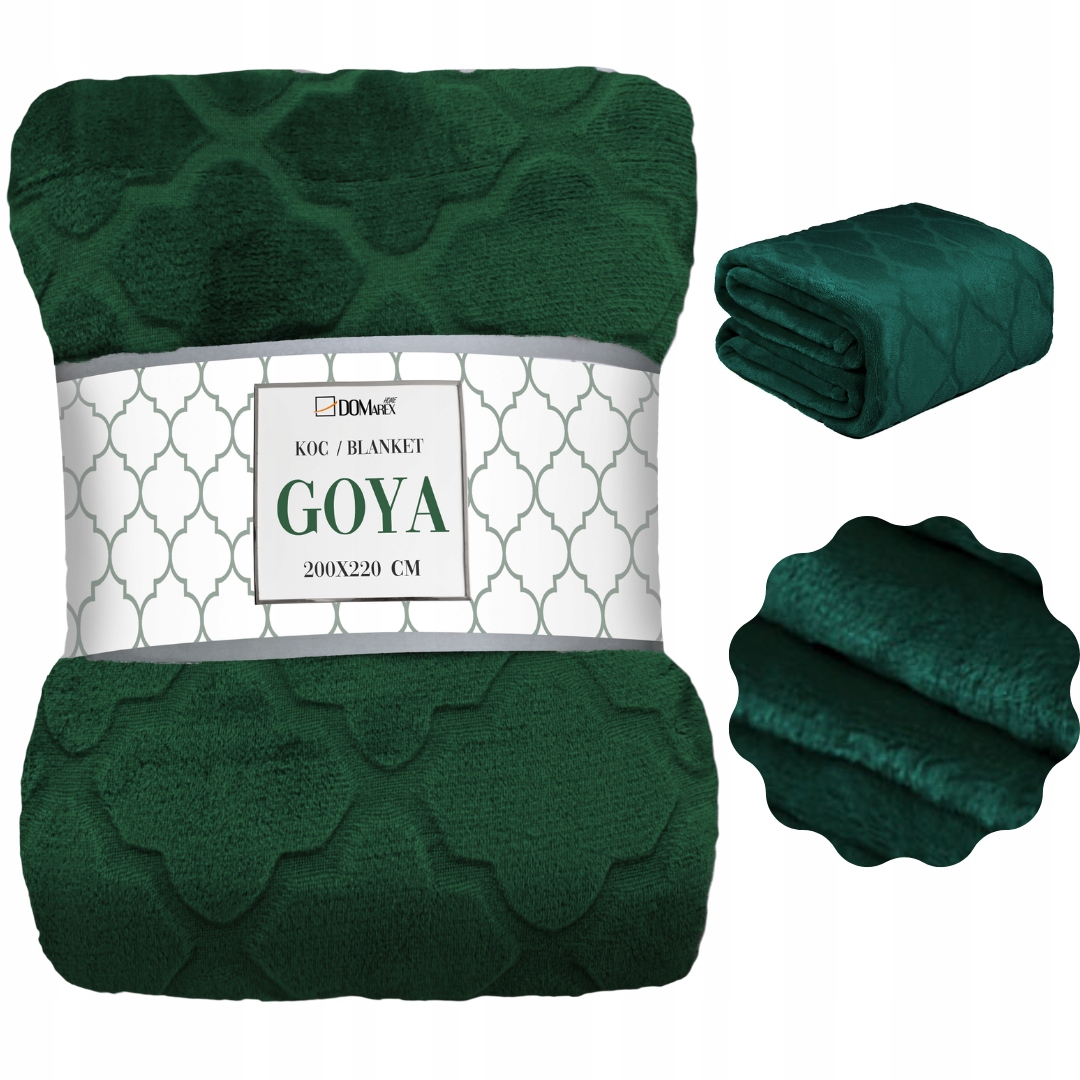 

Duży Gruby Koc Na Łóżko Pled Narzuta 200x220 CM