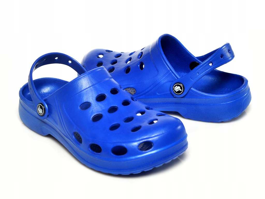 

Klapki Ogrodowe Kroksy Chodaki Niebieskie Piankowe