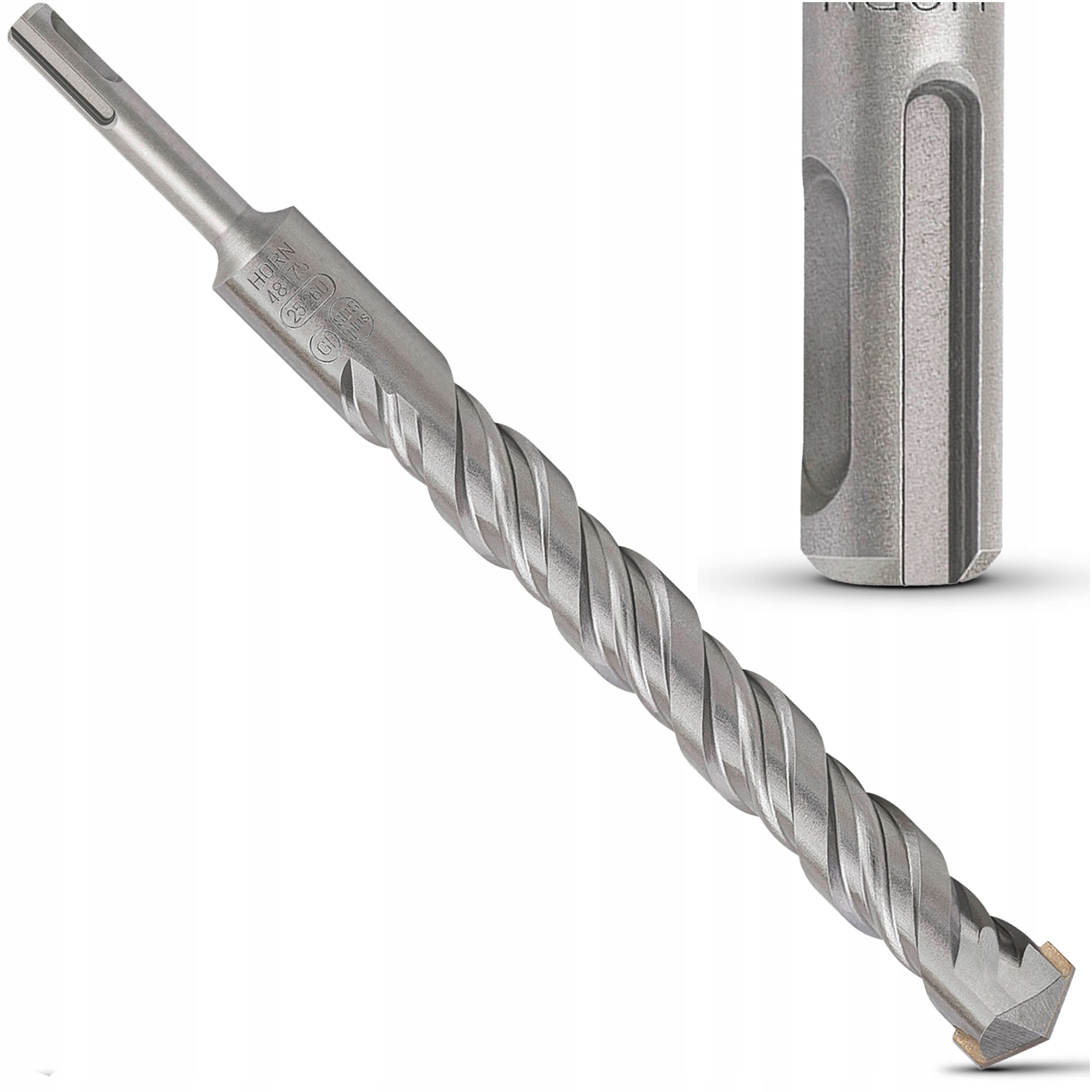 

Wiertło Do Muru Betonu fi 25x260 mm Sds-plus Widia