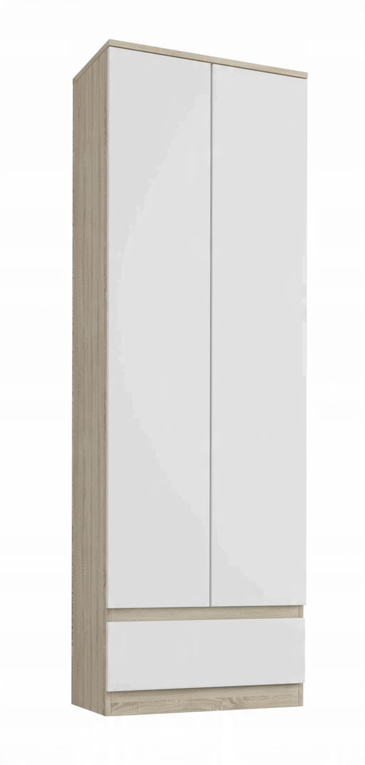 

Szafa regał 60cm szuflada BB-4 Sonoma MIX Biały