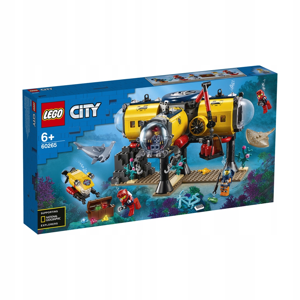 Lego City Oceans Baza Badaczy Oceanu 60265