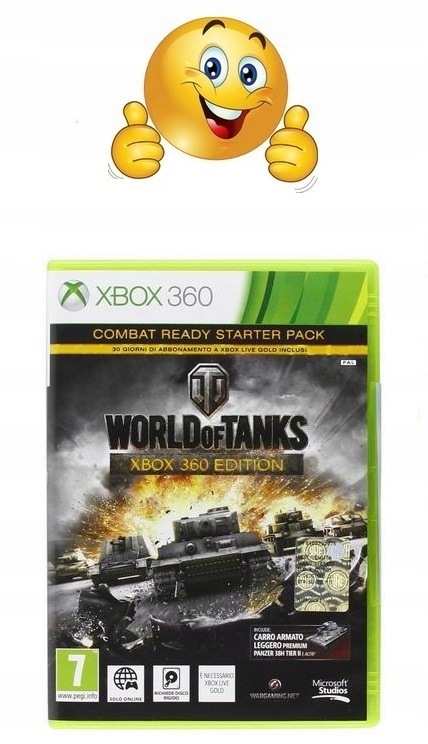 Microsoft Gra Xbox 360 World Of Tanks - Niska cena na Allegro