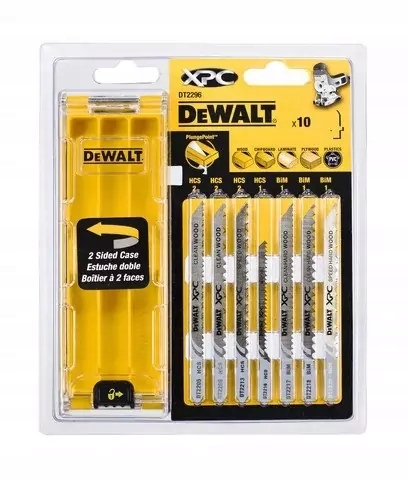 Dewalt Sada Pilových Listů Pro Přímočarou Pilu Na Dřevo 10 Ks Xpc Dewalt DT2296