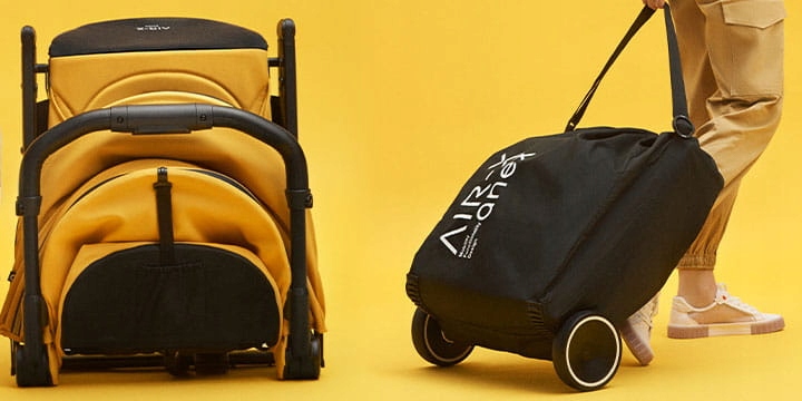Anex Air X - mały, lekki wózek spacerowy, spacerówka Typ siedziska Rozkładane