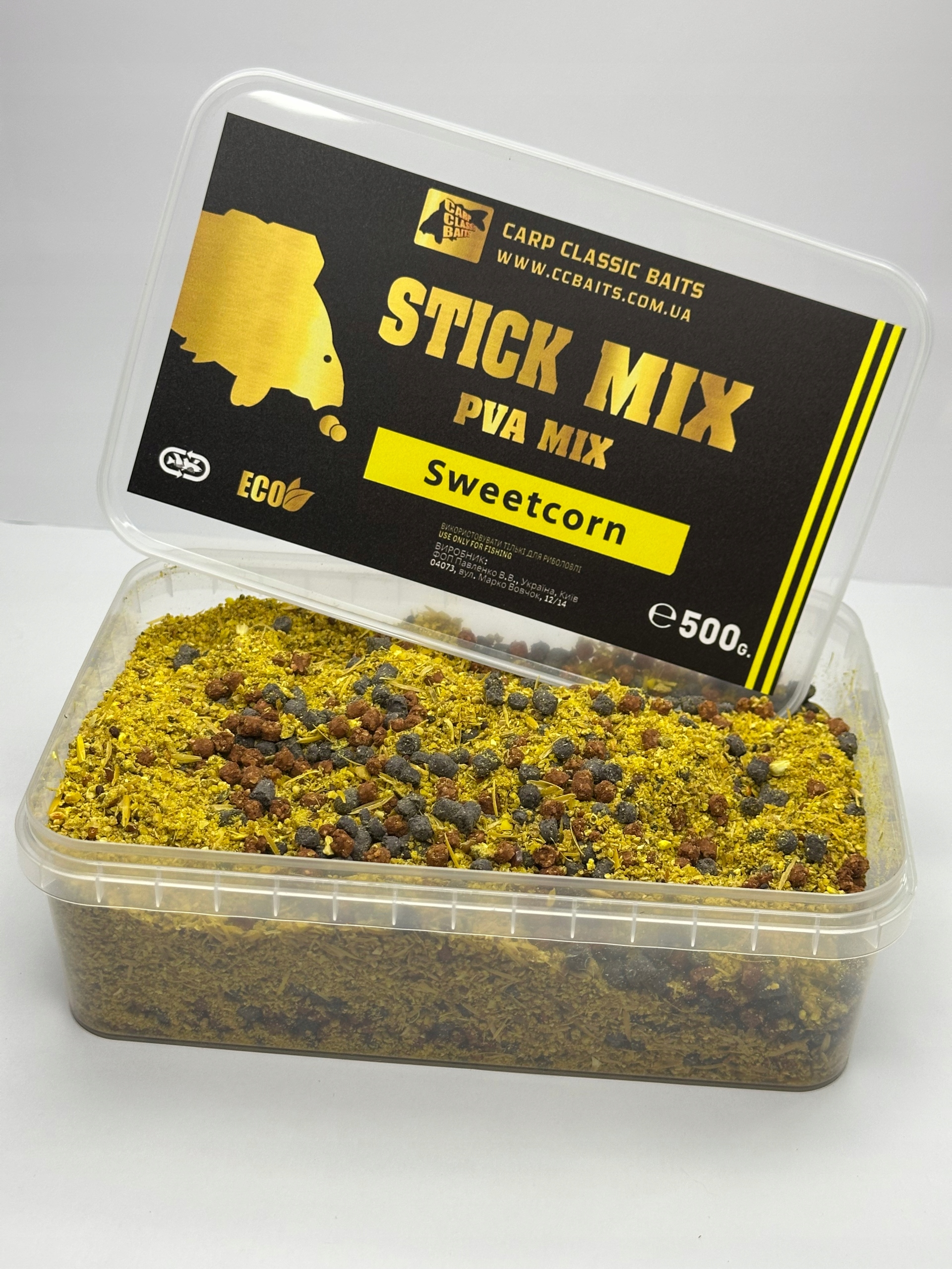 Stick MIX Pva MIX Carp Classic Baits 500g Sweetcorn