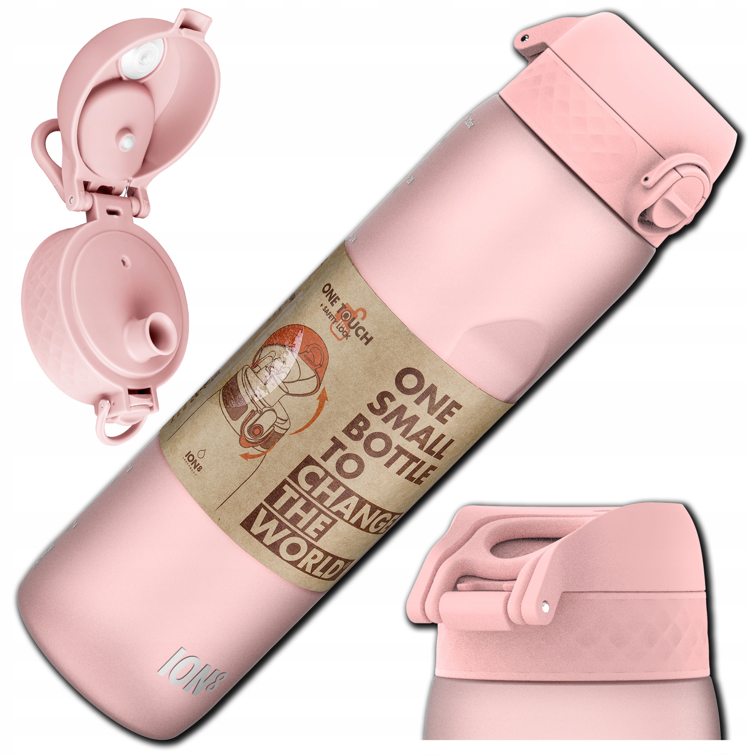 

Bidon Butelka Sportowa ION8 1000 ML Z Atestem Rose